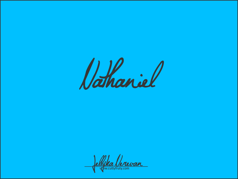 Jellyka - Nathaniel a Mystery Font