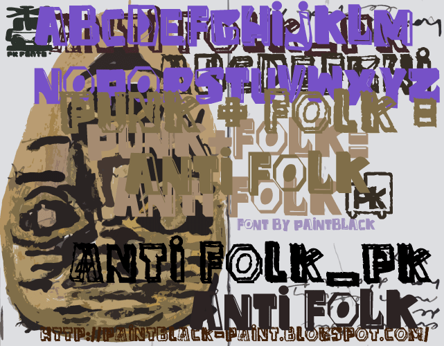 Anti Folk Font