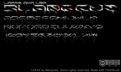 LDR#6 Font