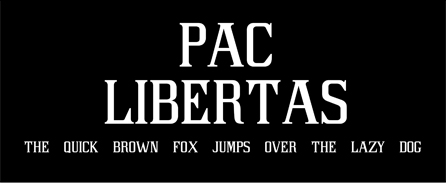 Pac Libertas Font