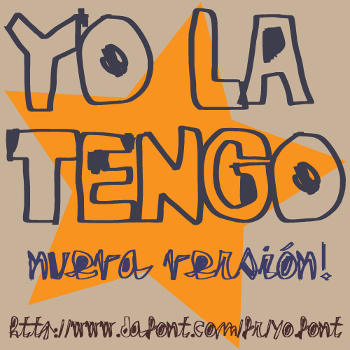 Yo La Tengo Font