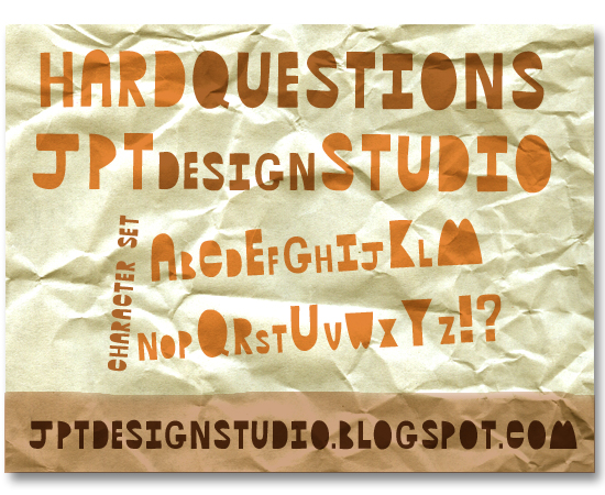 Hard Questions Font