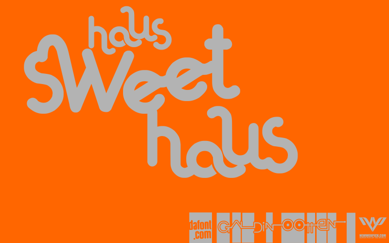 Haus Sweet Haus Font