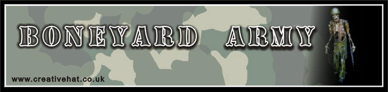 Boneyard Army Font