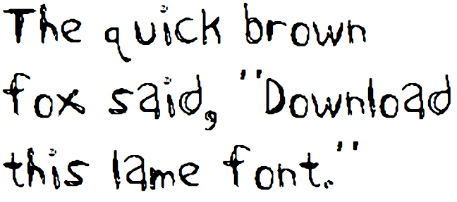 Sharkscribble Font