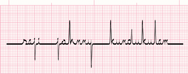 ECG Saji Font