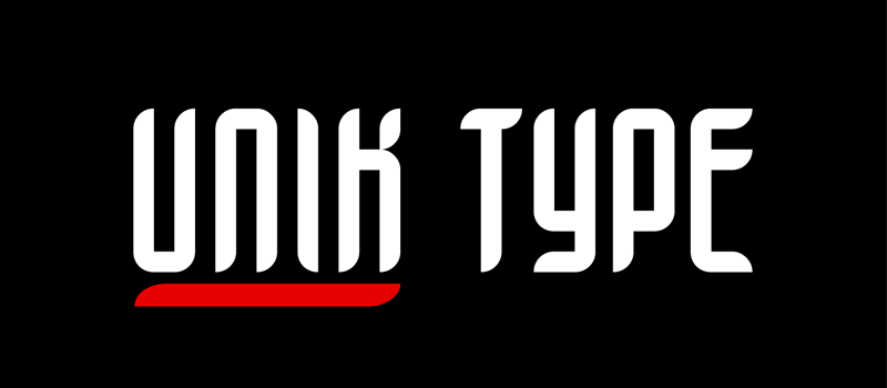 Unik Type Font