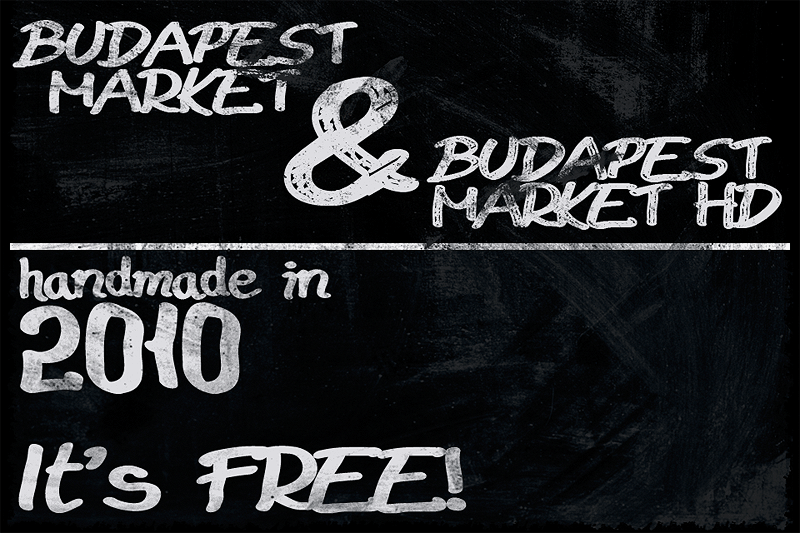 Budapest Markets Font