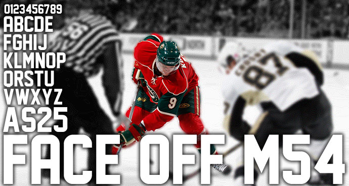 Face Off M54 Font