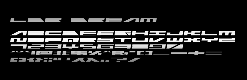 LDR Dream Font