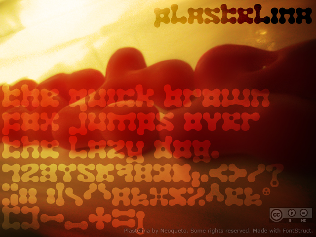 Plastelina Font