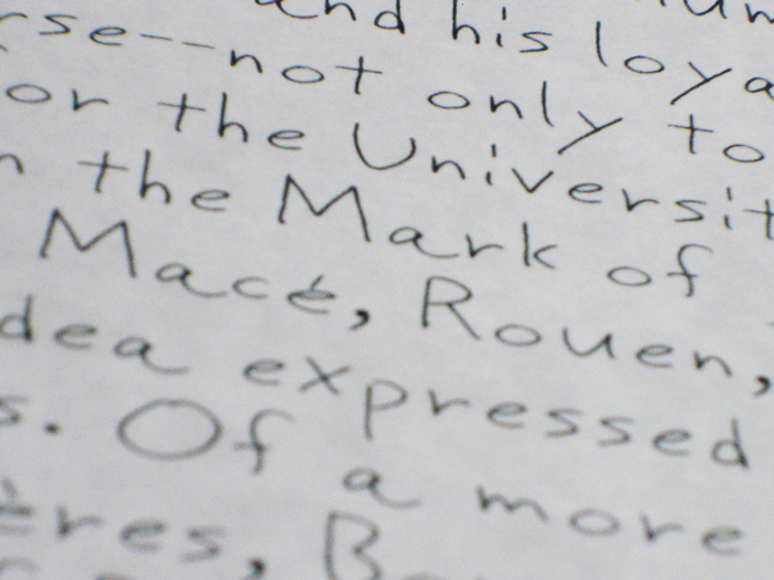 Proto Uncertain Font