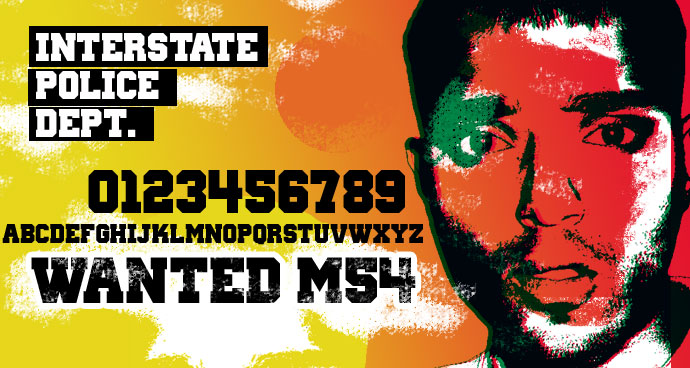 Wanted M54 Font
