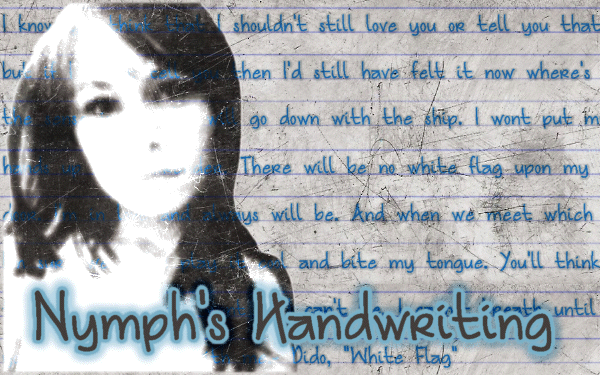 Nymphs Handwriting Font