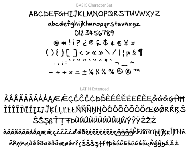 Seans Other Hand Font