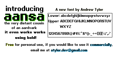 Aansa Font