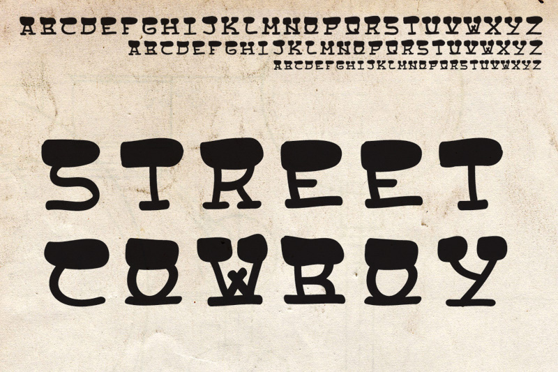 Street Cowboys Font