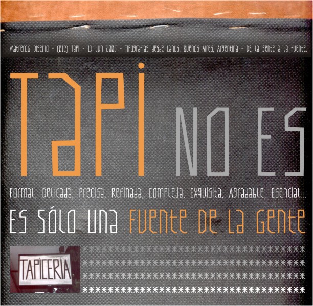Tapi Font