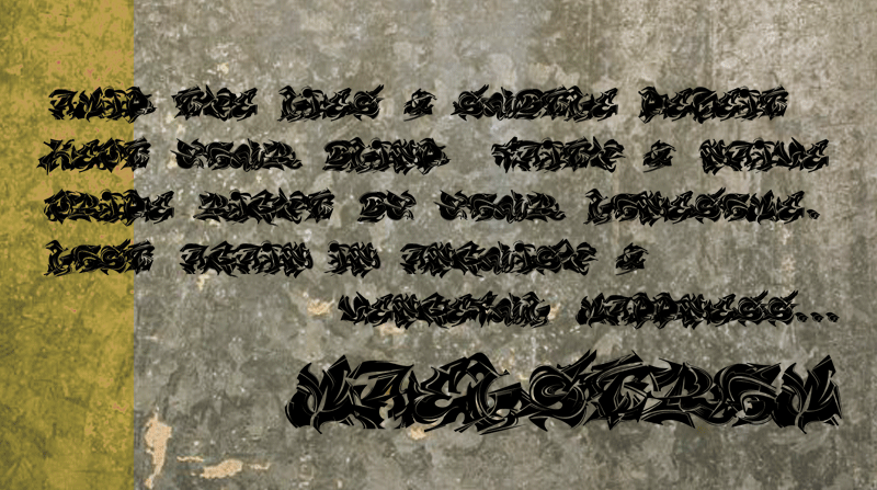Maelstrom Font