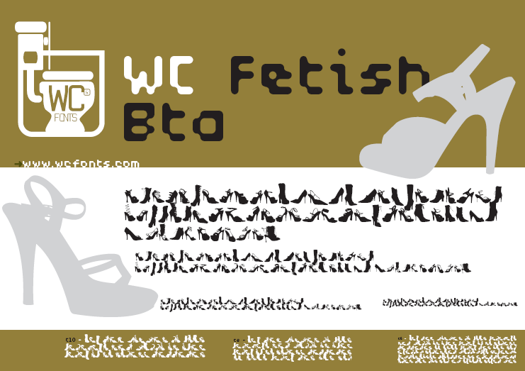 WC Fetish Bta Font