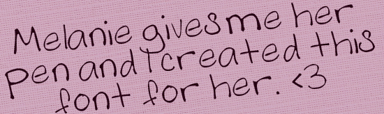 AS Melanie Handwritting Font