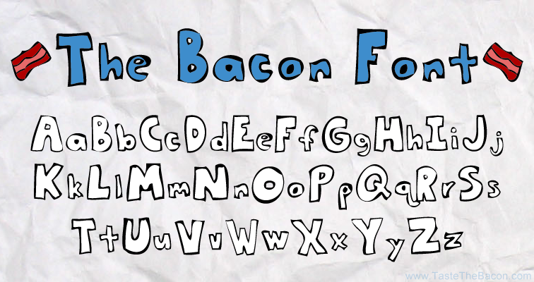 Bacon Font