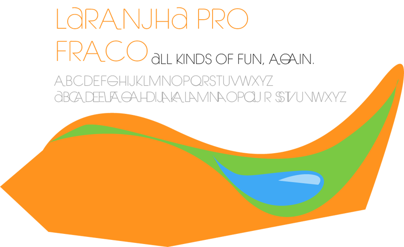 Laranjha Pro Fraco Font