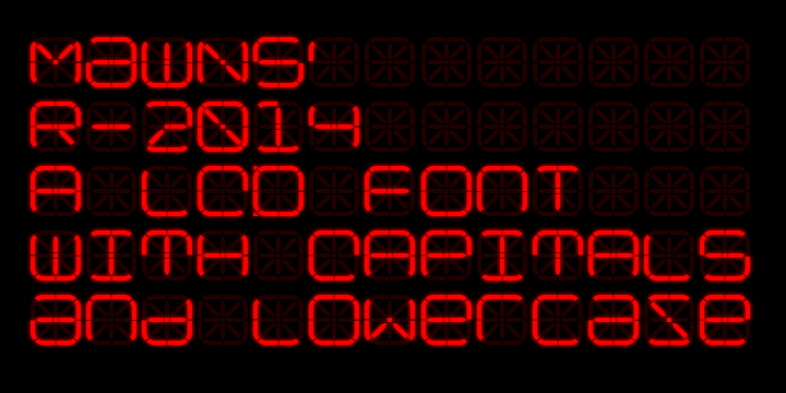 R-2014 Font