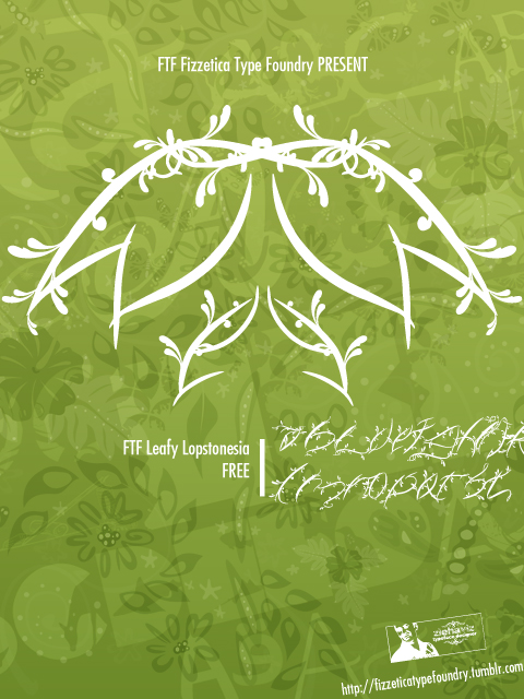 FTF Leafy Lopstonesia Font