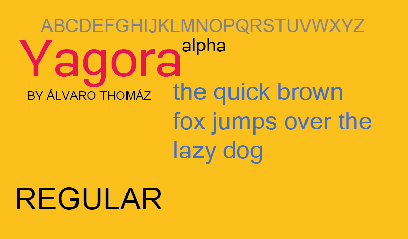Yagora Font