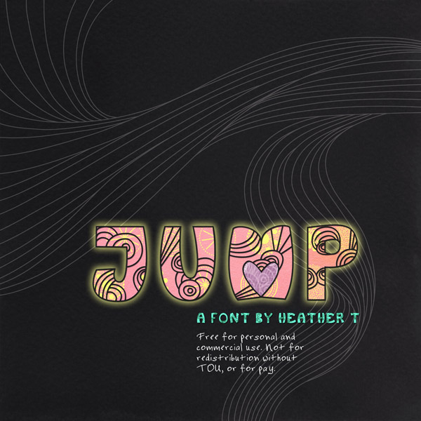 Jump Font