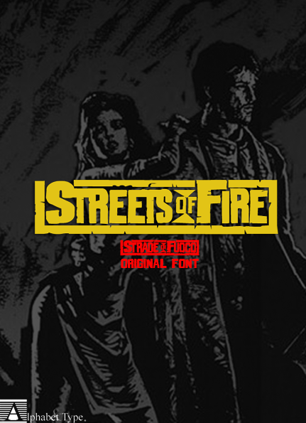 Strade di Fuoco Font