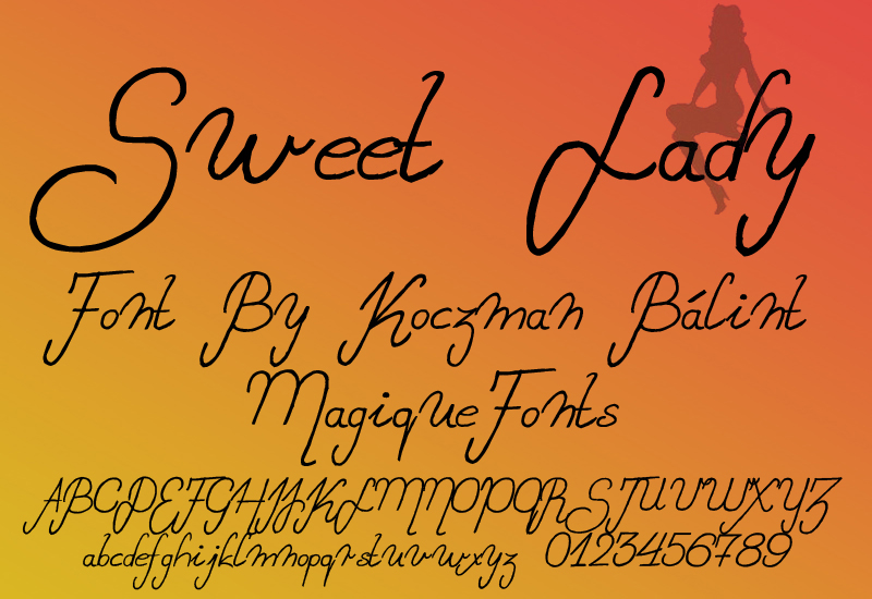 Sweet Lady Font