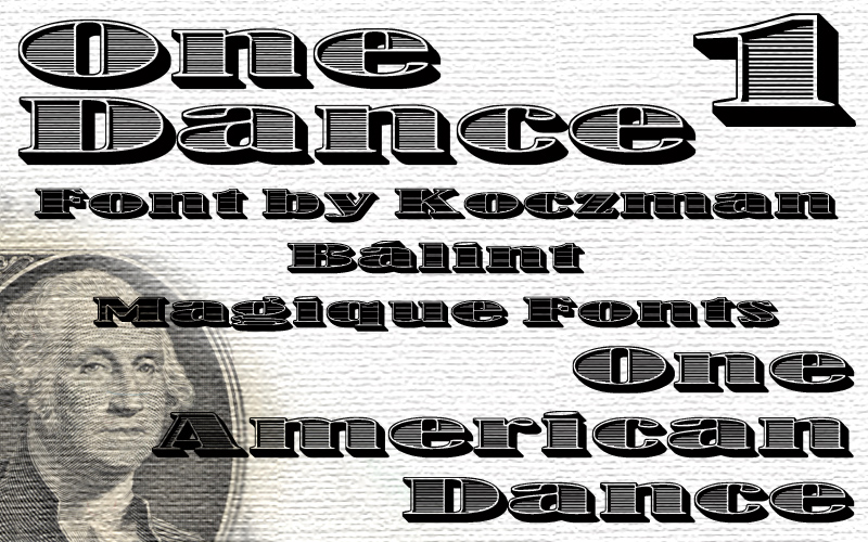 One Dance Font