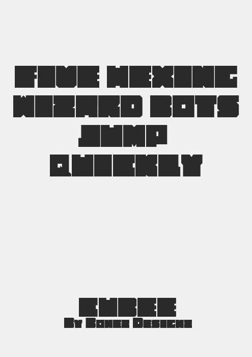 Cubee Font