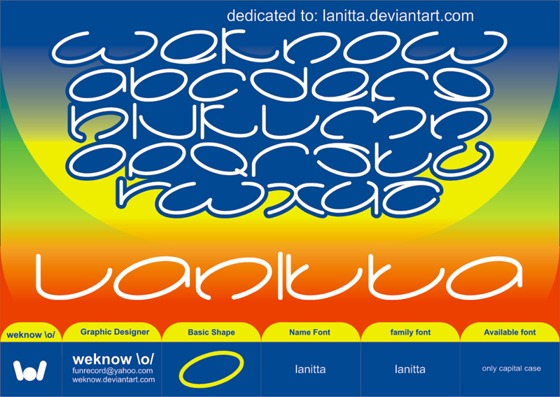 Lanitta Font