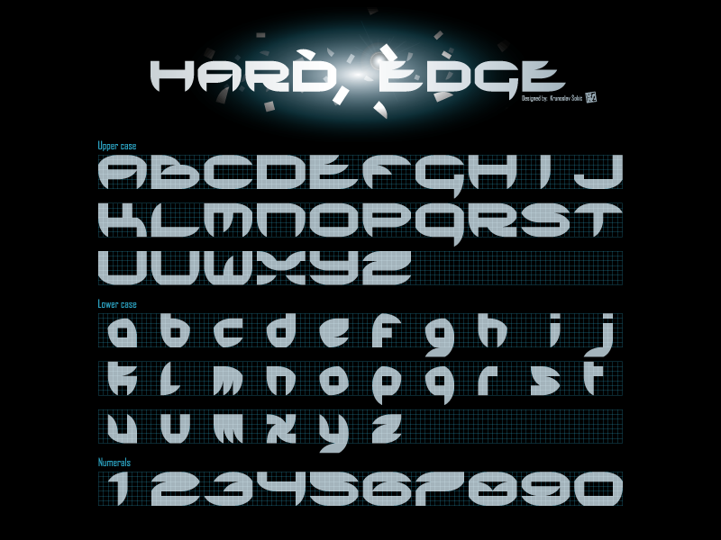 Hard Hedge Font