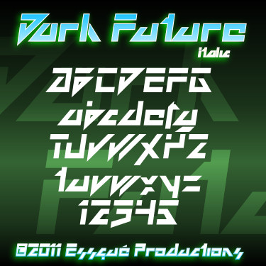 Dark Future Font