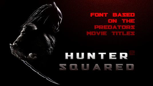 Hunter Squared Font