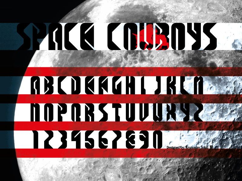 Space Cowboys Font