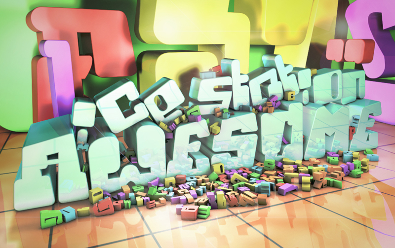 Ice Station Awesome Font