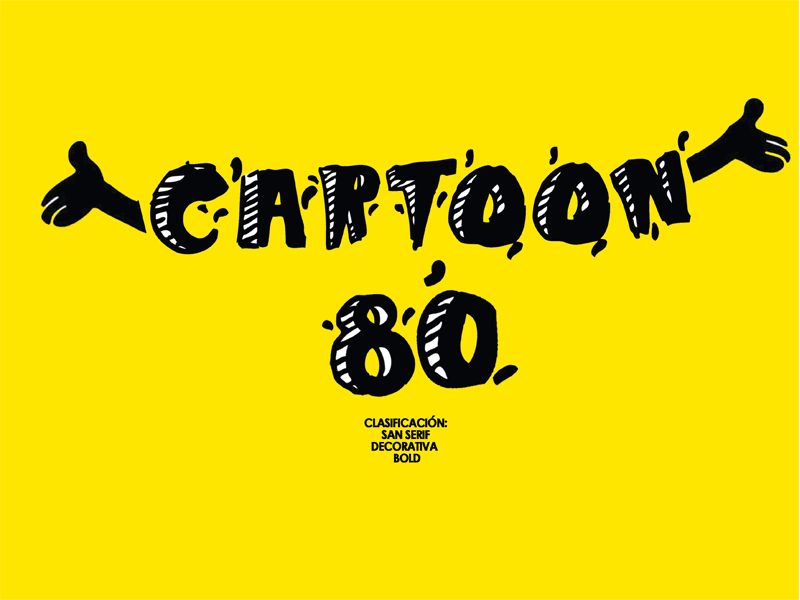 Cartoon 80 Font