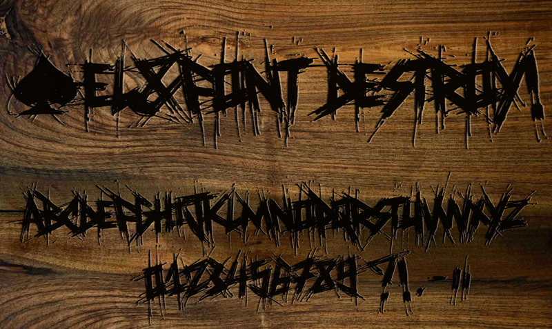 El&Font Destroy! Font