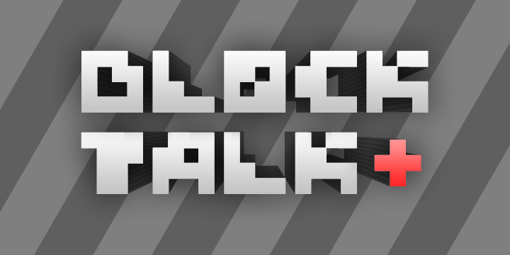 Block Talk Font