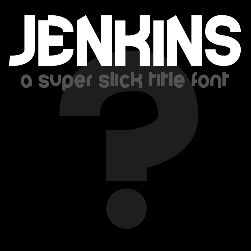 Jenkins Font
