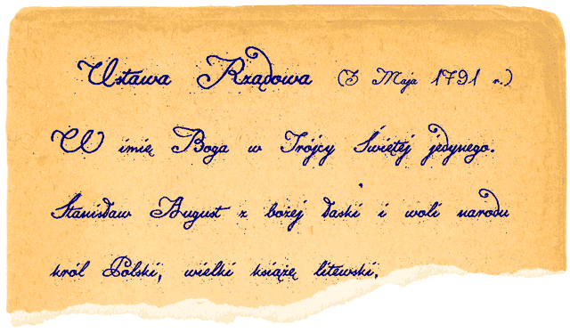 Konstytucja Polska Font