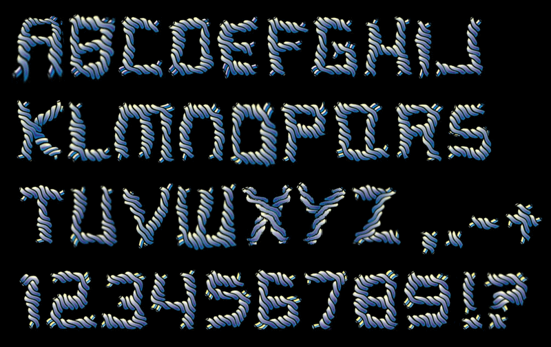 A Ripping Yarn Font