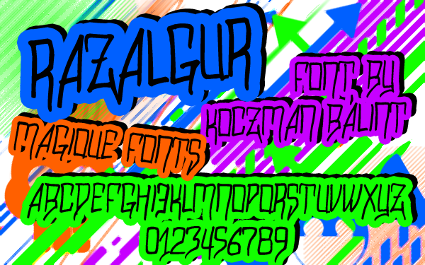 Razalgur Font