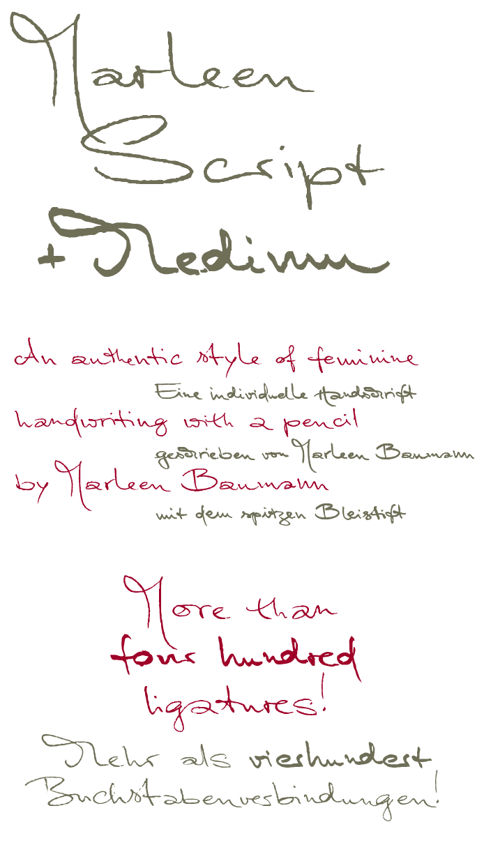 Marleen Script Font