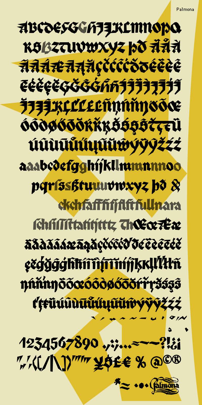 Palmona Font